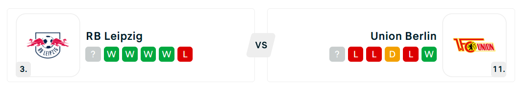 RB Leipzig - Union Berlin